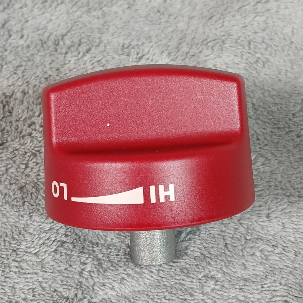 Wolf Gas Range Burner Control Knob Red 822197 Replacement NEW - Picture 3 of 8